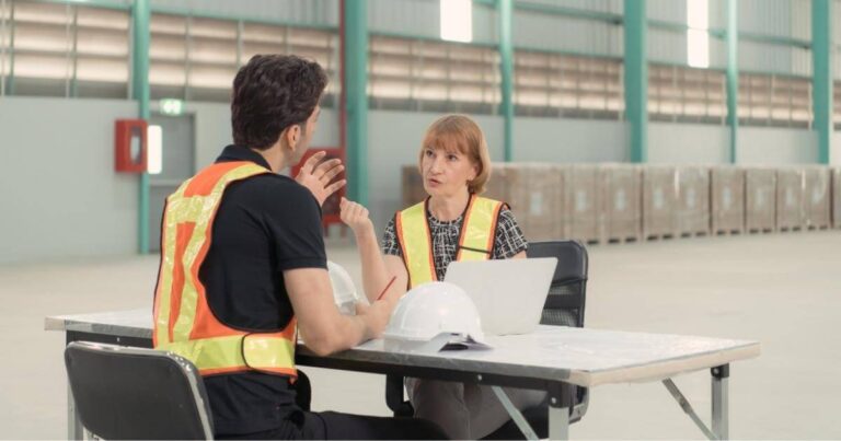 manager with warehouse staffing problems